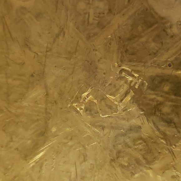 Vintage Brass Islamic Platter - Picture 2 of 6